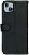 Rosso Deluxe Apple iPhone 15 Plus Hoesje Echt Leer Book Case Zwart afbeelding 10