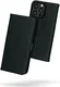 Rosso Deluxe Apple iPhone 15 Pro Hoesje Echt Leer Book Case Zwart afbeelding 2