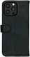 Rosso Deluxe Apple iPhone 15 Pro Max Hoesje Echt Leer Book Case Zwart afbeelding 10