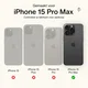 Rosso Deluxe Apple iPhone 15 Pro Max Hoesje Echt Leer Book Case Zwart afbeelding 4