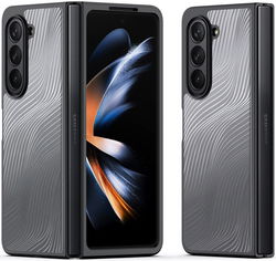 Dux Ducis Aimo Samsung Galaxy Z Fold 5 Hoesje Back Cover Zwart afbeelding