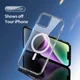 Dux Ducis Clin iPhone 15 Hoesje MagSafe Back Cover Transparant afbeelding 3