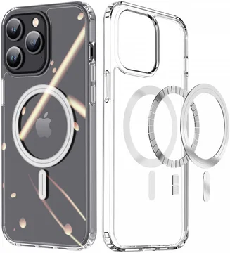 Dux Ducis Clin iPhone 15 Pro Max Hoesje MagSafe Back Cover Transparant