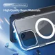 Dux Ducis Clin iPhone 15 Pro Max Hoesje MagSafe Back Cover Transparant afbeelding 5