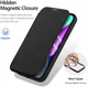 Dux Ducis Skin X Pro Apple iPhone 15 Hoesje MagSafe Book Case Zwart afbeelding 5