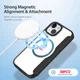 Dux Ducis Skin X Pro iPhone 15 Plus Hoesje MagSafe Book Case Zwart afbeelding 2