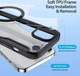 Dux Ducis Skin X Pro iPhone 15 Plus Hoesje MagSafe Book Case Zwart afbeelding 6