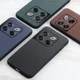 OnePlus 10T Hoesje met Kunstleer Coating Back Cover Bruin afbeelding 4