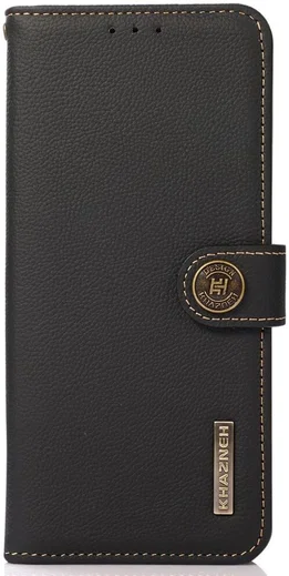 Samsung Galaxy S23 Ultra Hoesje RFID Portemonnee Book Case Zwart afbeelding 7