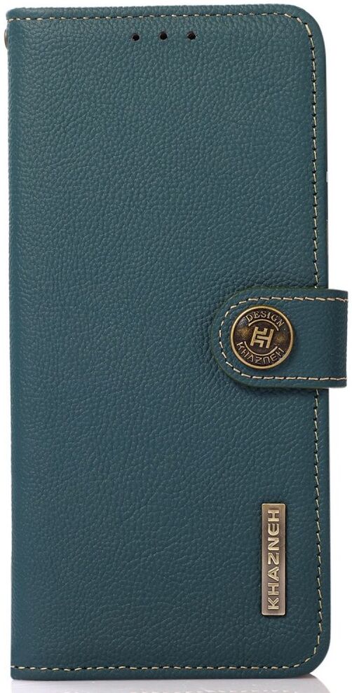 Samsung Galaxy S23 Ultra Hoesje RFID Portemonnee Book Case Groen afbeelding 7