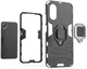 Oppo A17 Hoesje met Magnetische Kickstand Ring Zwart afbeelding 6