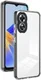 Oppo A17 Hoesje Schokbestendig Back Cover Transparant Zwart afbeelding 1