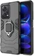Xiaomi Redmi Note 12 Pro Plus Hoesje Magnetische Kickstand Ring Zwart afbeelding 1