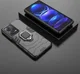 Xiaomi Redmi Note 12 Pro Plus Hoesje Magnetische Kickstand Ring Zwart afbeelding 5