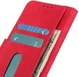 KHAZNEH Motorola Moto G72 Hoesje Retro Wallet Book Case Rood afbeelding 4