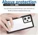 Xiaomi Redmi Note 12 Pro Plus Hoesje Acryl Back Cover Zwart afbeelding 4