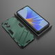 Oppo A17 Hoesje Shockproof Kickstand Back Cover Groen afbeelding 5