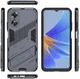 Oppo A17 Hoesje Shockproof Kickstand Back Cover Blauw afbeelding 6