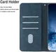 Samsung Galaxy A34 Hoesje Mandala Book Case met Pasjeshouder Blauw afbeelding 6