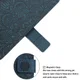 Samsung Galaxy A34 Hoesje Mandala Book Case met Pasjeshouder Blauw afbeelding 7