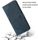 Samsung Galaxy A34 Hoesje Mandala Book Case met Pasjeshouder Blauw afbeelding 8