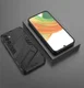 Samsung Galaxy A34 Hoesje Shockproof Kickstand Back Cover Zwart afbeelding 6