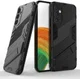 Samsung Galaxy A34 Hoesje Shockproof Kickstand Back Cover Zwart afbeelding 7