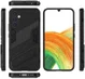Samsung Galaxy A34 Hoesje Shockproof Kickstand Back Cover Zwart afbeelding 8