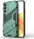Samsung Galaxy A34 Hoesje Shockproof Kickstand Back Cover Groen afbeelding 1