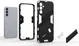 Samsung Galaxy A34 Hoesje Shockproof Kickstand Back Cover Groen afbeelding 8