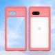 Google Pixel 7a Hoesje Acryl Back Cover Rood afbeelding 2