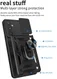 Samsung Galaxy A34 Hoesje met Camera Slider en Kickstand Ring Blauw afbeelding 8