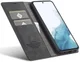 LC.IMEEKE Samsung Galaxy A34 Hoesje Wallet Book Case Zwart afbeelding 1