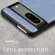 Google Pixel 7a Hoesje Carbon Fiber Back Cover Roze afbeelding 7