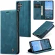 CaseMe 013 Samsung Galaxy A34 Hoesje Book Case met Pasjeshouder Blauw afbeelding 2