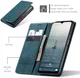 CaseMe 013 Samsung Galaxy A34 Hoesje Book Case met Pasjeshouder Blauw afbeelding 7
