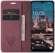CaseMe 013 Samsung Galaxy A34 Hoesje Book Case met Pasjeshouder Rood afbeelding 1