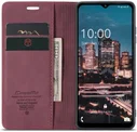 CaseMe 013 Samsung Galaxy A34 Hoesje Book Case met Pasjeshouder Rood