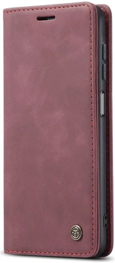 CaseMe 013 Samsung Galaxy A34 Hoesje Book Case met Pasjeshouder Rood afbeelding 10