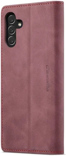 CaseMe 013 Samsung Galaxy A34 Hoesje Book Case met Pasjeshouder Rood afbeelding 9