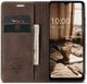 CaseMe 013 Samsung Galaxy A34 Hoesje Book Case met Pasjeshouder Coffee afbeelding 1