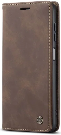 CaseMe 013 Samsung Galaxy A34 Hoesje Book Case met Pasjeshouder Coffee afbeelding 10