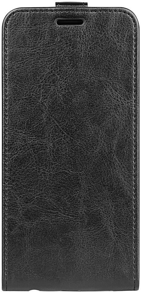 Motorola Moto G53 Hoesje Verticale Flip Wallet Case Kunstleer Zwart afbeelding 7