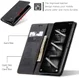 CaseMe 013 Xiaomi Redmi Note 12 Pro Plus Hoesje Book Case Zwart afbeelding 9