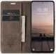 CaseMe 013 Xiaomi Redmi Note 12 Pro Plus Hoesje Book Case Coffee afbeelding 1