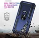 Samsung Galaxy A54 Hoesje Magnetische Kickstand Back Cover Blauw afbeelding 5