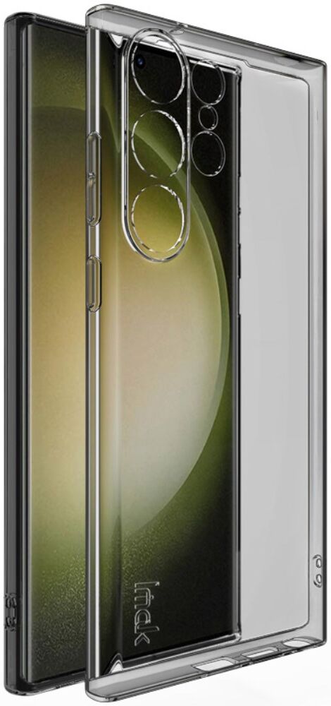 IMAK UX-5 Series Samsung Galaxy S23 Ultra Hoesje Flexibel Zwart afbeelding 1