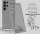 IMAK UX-5 Series Samsung Galaxy S23 Ultra Hoesje Flexibel Zwart afbeelding 2