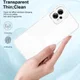 Motorola Moto G13 / G23 Hoesje Schokbestendig Transparant Wit afbeelding 5