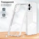 Motorola Moto G13 / G23 Hoesje Schokbestendig Transparant Wit afbeelding 6